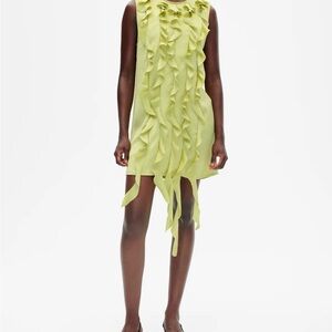 Baum und Pferdgarten Women's Asda Dress in Citron size 42 Med size 6
